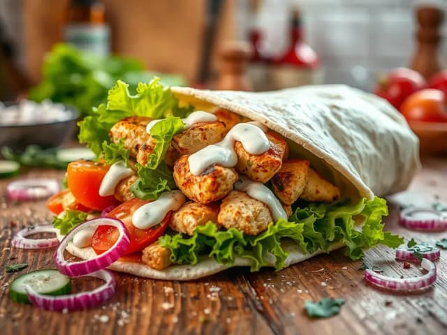 Ile kalorii ma kebab z kurczakiem? Sprawdź, co wpływa na kaloryczność Ile kalorii ma kebab z kurczakiem? Sprawdź, co wpływa na kaloryczność